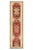 Textile Vintage Tribal Runner in Beige-Brown, Red Medallion Patterns For Sale - Image 7 of 7