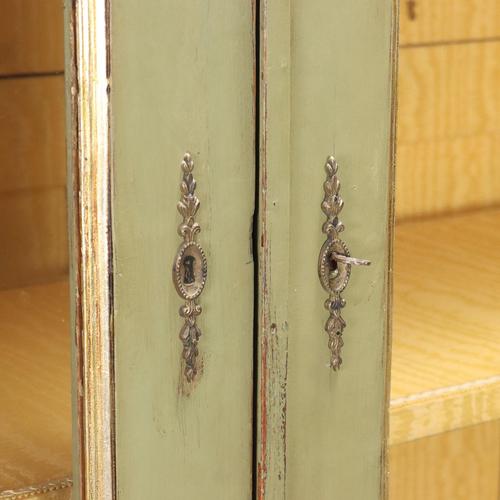 Directoire Wardrobe in Lacquered and Painted Walnut For Sale - Image 9 of 15
