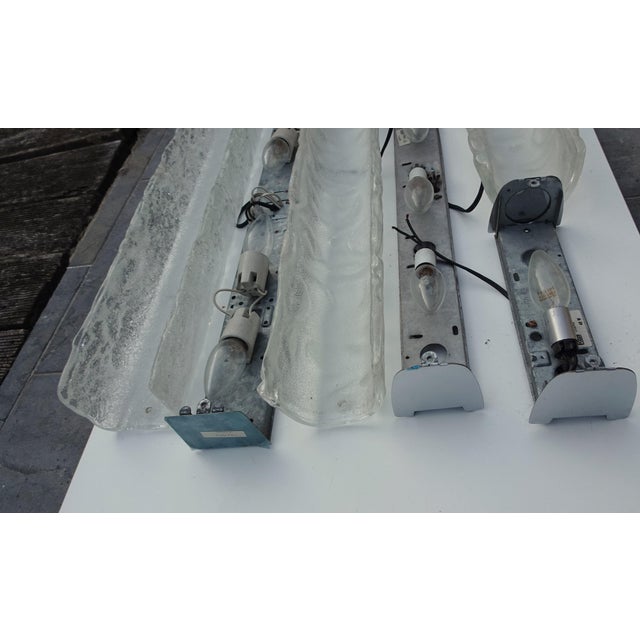 Large Wall Lamps in Glass from RZB Leuchten, 1970s, Set of 3 For Sale - Image 11 of 15