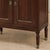 Antique French Louis XVI Mahogany Cabinet With Carrara Marble Top and Brass Gallery For Sale In Dallas - Image 6 of 18