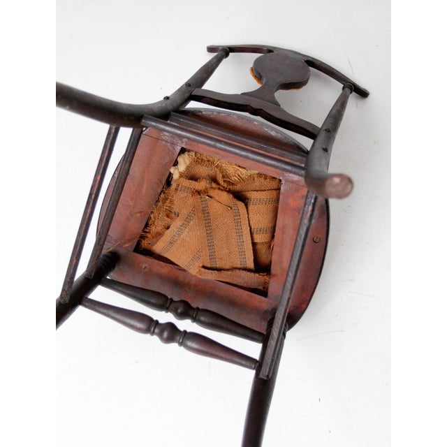 Antique Victorian Aesthetic Movement Side Chair For Sale - Image 11 of 16