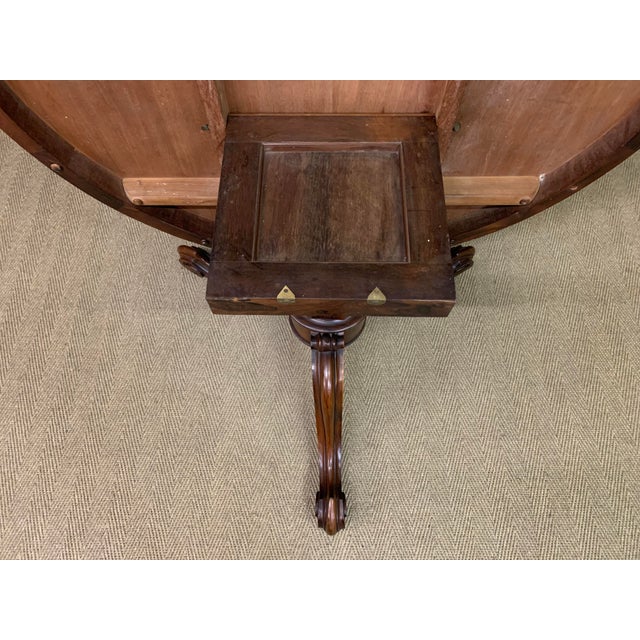 Victorian Rosewood Loo Table, 1870 For Sale - Image 17 of 18