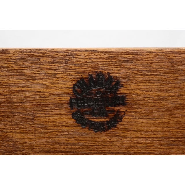 Brown Charak Solid Mahogany 5 Drawers Low Bow Dresser Cabinet Dresser For Sale - Image 8 of 12