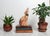 Vintage southwestern style hand carved soapstone howling wolf figurine. Signed by artist. Dated 95. Weights 2lbs 14oz....