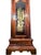 Sligh-Lowry Furniture Co. **Sligh “Wilton” Grandfather Clock**Skeleton Dial, Triple Chime, Flame Mahogany**OBO** For Sale - Image 4 of 10