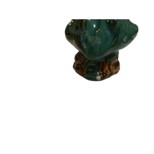 1930s 1930’s Majolica Terra Cotta Frog For Sale - Image 5 of 9