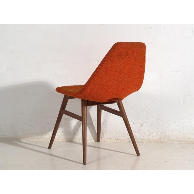 Vintage Chair in Orange, 1960 For Sale - Image 6 of 7