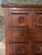 Antique Oak Cupboard Cabinet With Iron Details For Sale - Image 4 of 7