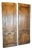 French Antique Walnut Pair of Doors With Original Hardware For Sale