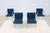 Bauhaus Ludwig Mies Van Der Rohe Brno Tubular Chairs in Royal Blue Fabric by Gordon - Set of 4 For Sale - Image 3 of 18
