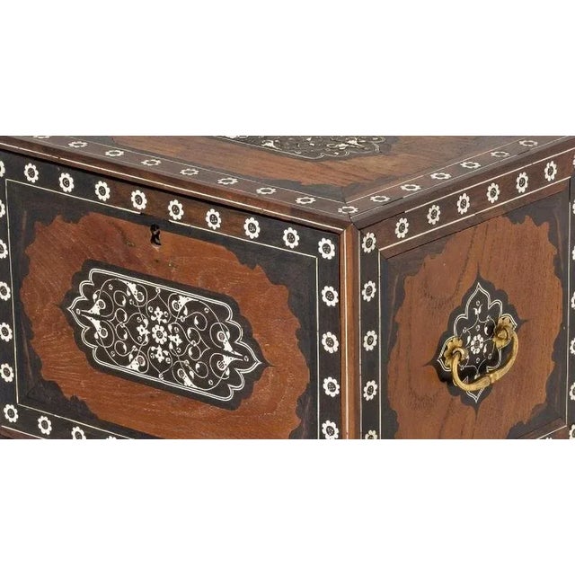 Antique Indo-Portuguese Cabinet, 1600s For Sale - Image 4 of 6