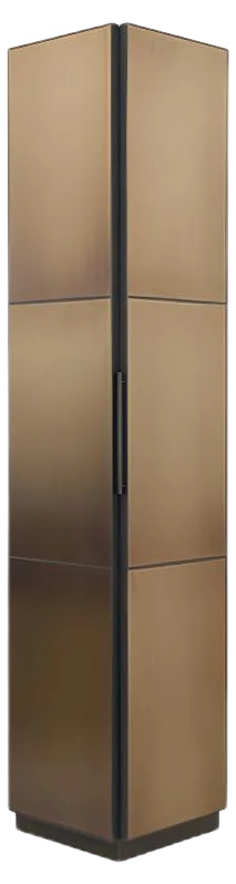 Burned Tall Cabinet by Studio Luuk van Laarhoven