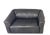 DS 47 Buffalo Leather Grey Sofa Two-Seater from De Sede, 1980s For Sale