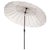 Panza 9 Ft Crank Umbrella, Ivory/Brown Pole For Sale In Philadelphia - Image 6 of 8