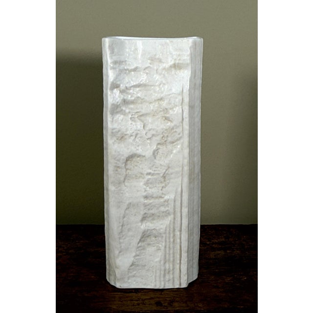 Rosenthal Rosenthal Studio Line White Porcelain Vase by Martin Freyer 1960s-70s For Sale - Image 4 of 8