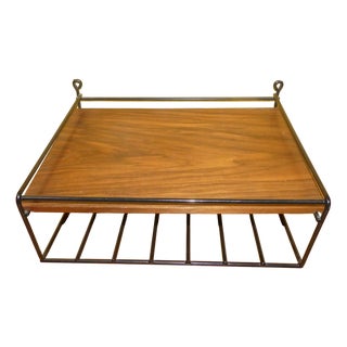 Vintage Wall String Shelf, 1960s For Sale