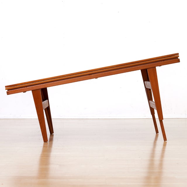 1960s Danish Modern Elevation Coffee / Dining Table by Trioh of Denmark For Sale - Image 15 of 15
