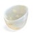 ** The abstract “dots” on this piece are an opaque WHITE against translucent white glass. (The dots tend to look grey in...