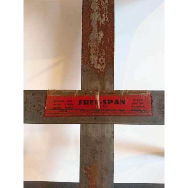 Wood Mid-Century Wingback Armchair in Red Velvet and Blackened Wood, 1950s For Sale - Image 7 of 10