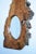 Vintage Brutalist Burl Mirror, 1970s For Sale - Image 4 of 5