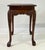Late 20th Century Hekman Chippendale Style Walnut Burl Tea Table With Pull-Out Slides For Sale - Image 6 of 14