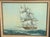 Traditional Mid 20th Century Framed Oil on Canvas Painting “Clipper Ship at Sea” Artist Signed Paolo For Sale - Image 3 of 12