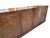 Mastercraft Mastercraft Postmodern Burl Wood & Brass Modular Credenza or Pair of Cabinets For Sale - Image 4 of 12