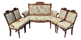 Example of Ruby Red Victorian Seating