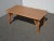 Coffee Set Vintage Mid Century Modern Bamboo Coffee Table and End Table W Laminate Top For Sale - Image 8 of 12