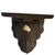 Brass & Wood Display Shelf Sconce For Sale - Image 9 of 10