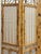 Mid 20th Century Vintage Chippendale Style Bamboo Four Panel Room Divider For Sale - Image 5 of 7