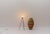 Tripod Floor Lamp with Cocoon Shade Wicker, 1950s For Sale - Image 11 of 12
