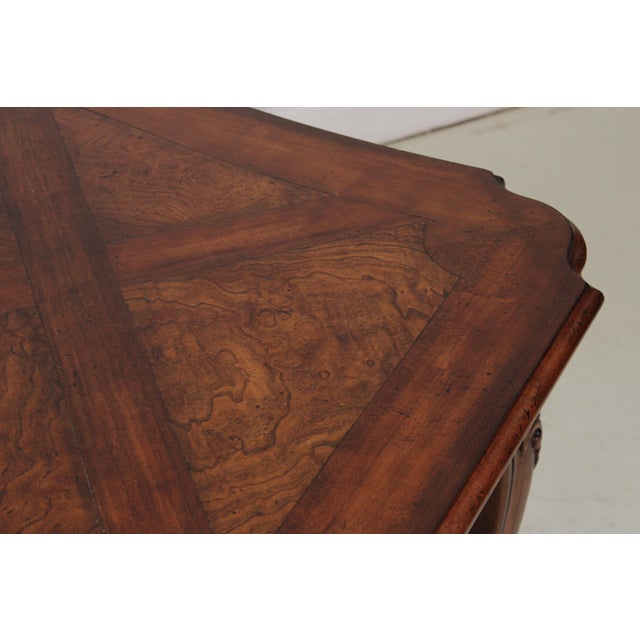 Brown Henredon Country French Style Dining Room Table For Sale - Image 8 of 16