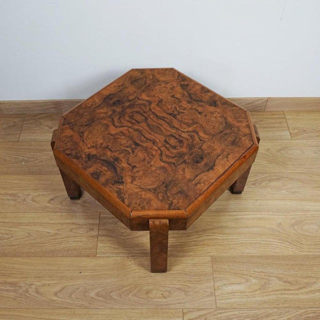 Art Deco Low Coffee Table, 1930s For Sale - Image 4 of 6