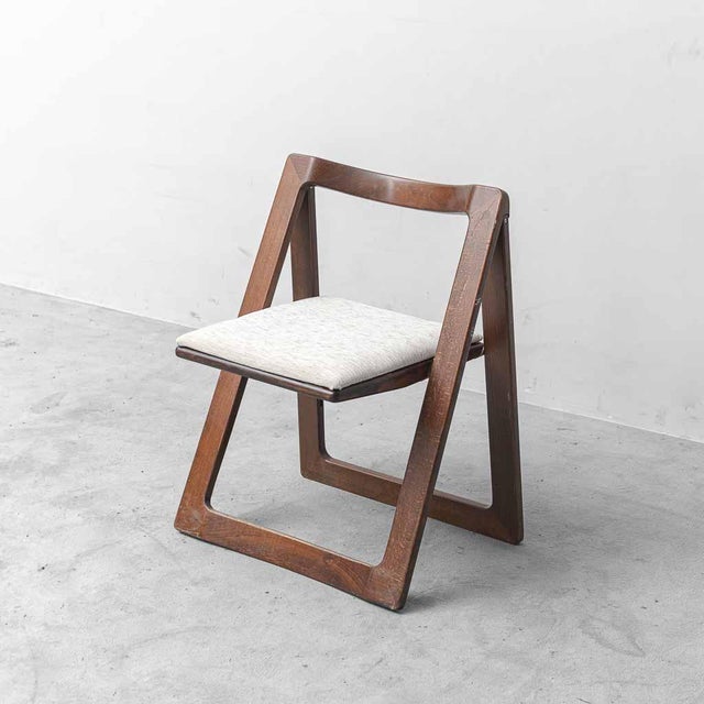 Folding Chairs Trieste Model attributed to Jacober & Bazzani, 1970s, Set of 4 For Sale - Image 6 of 10