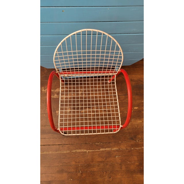 1970s Wire Chairs from Meblo, Italy, 1970s, Set of 2 For Sale - Image 5 of 8