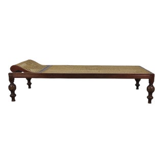 Rattan Dutch Colonial Daybed For Sale