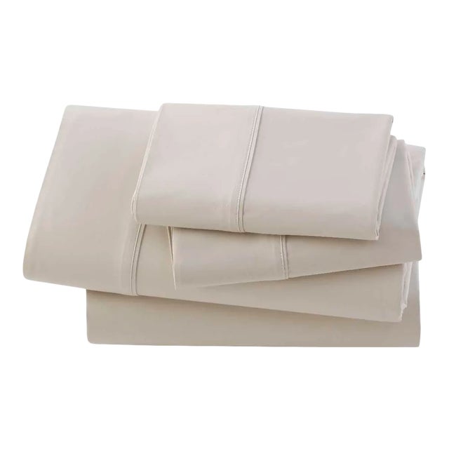 Bamboo Bedding Twin Fitted Sheet in Bisque For Sale