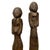 Figurative Vintage Hand Carved African Figures - a Pair For Sale - Image 3 of 8