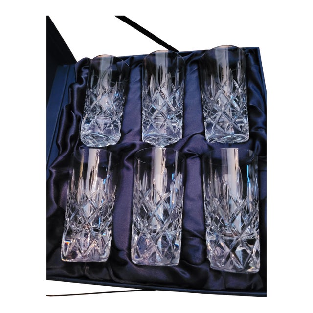 Set of d'Arcy Vodka Glasses by Faberge For Sale