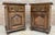 Early 20th Century Spanish Nightstands with Drawer & Bronze Details, 1920, Set of 2 For Sale - Image 10 of 18