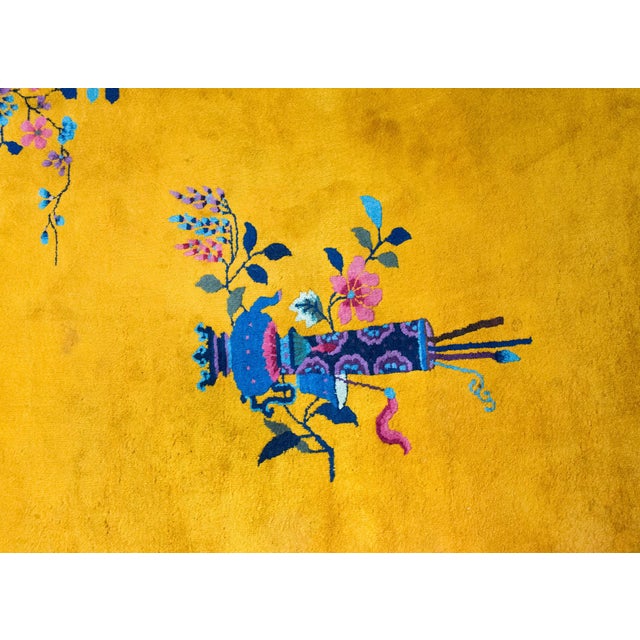 Early 20th Century Chinese Art Deco Rug For Sale - Image 12 of 14
