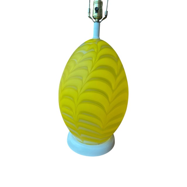 Italian Vintage Murano Table Lamps For Sale - Image 3 of 3