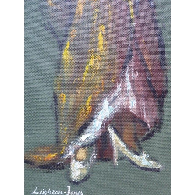 Blue Barry Leighton-Jones, Pair of The Street Urchins, Mid Century, Oil Painting For Sale - Image 8 of 17