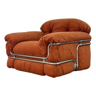 Italian Armchair by Adriano Piazzesi For Sale