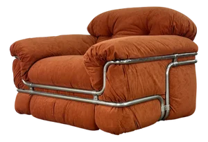 Italian Armchairs by Adriano Piazzesi