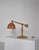 Wonderful Scandinavian Modern table lamp handmade in Sweden in the 1960s. The lamp is skillfully constructed from light...