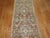 Blue Early 20th Century Zabihi Collection Extra Long Persian Malayer Runner in Light Blue and Pink - 2'8" x 20'8" For Sale - Image 8 of 9
