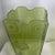 Glass Pair of Vintage Vases on Green Glass For Sale - Image 7 of 10