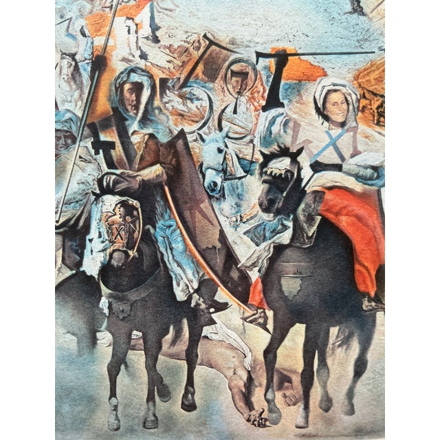 Salvador Dali "The Battle of Tetuan" Signed Numbered Lithograph With Coa Receipt For Sale In Los Angeles - Image 6 of 9
